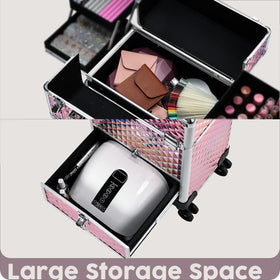Hododou waterproof glitter pink surface protects cosmetics outdoors