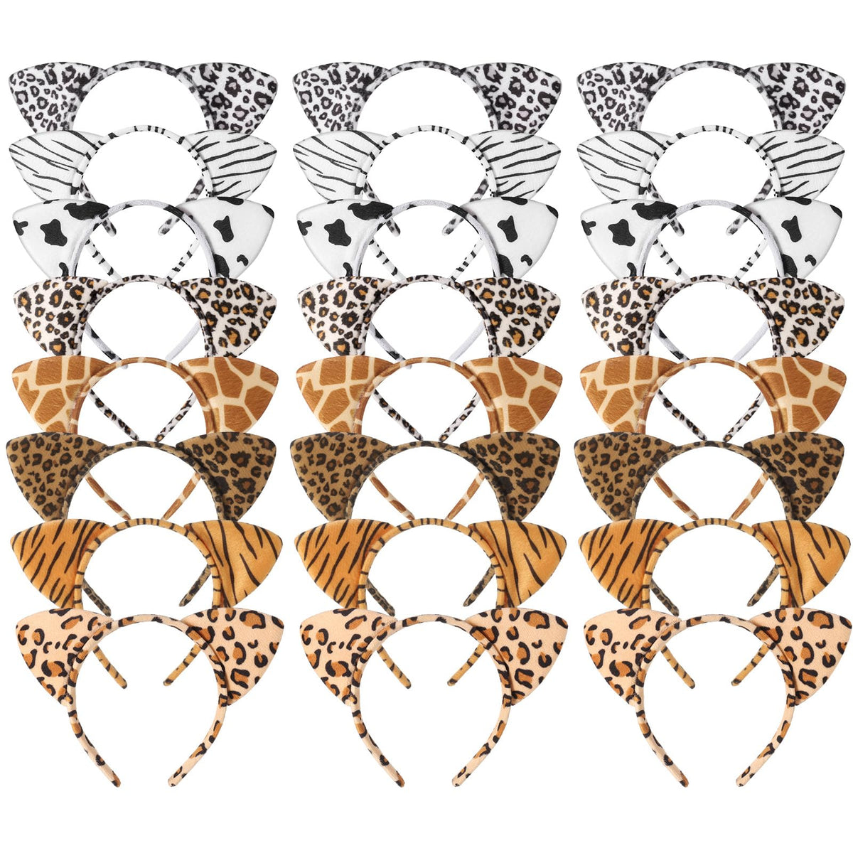 Hoemwarm cheetah ears headband for cosplay and jungle party fun.