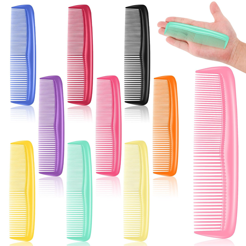 HOFASON 100-pack disposable combs bulk for hotels and shelters.