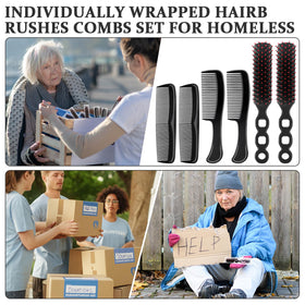 HOFASON durable black finish brushes designed for long-lasting daily use.