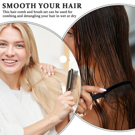 HOFASON individually wrapped hair brushes ensure hygiene in care kits and shelters.