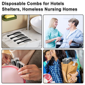 HOFASON portable hair comb for travel and quick touch-ups.
