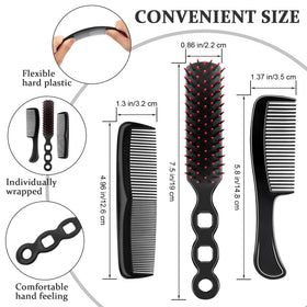 HOFASON wide-tooth combs bulk for shelters offer gentle detangling for all hair types.