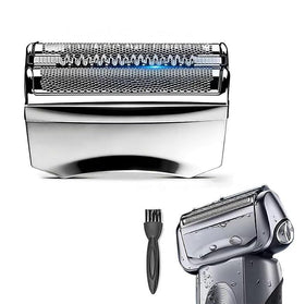 HONGNAL 70S Series 7 replacement head close-up demonstrates precise blade fit for clean shaves.