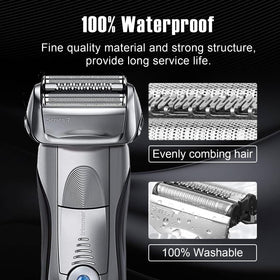 HONGNAL replacement head cleaning image illustrating easy upkeep after use.