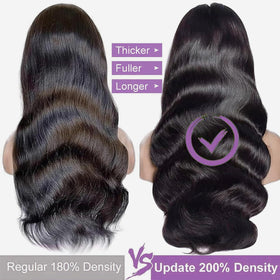 Hoisali natural hairline with baby hair for a seamless blend.