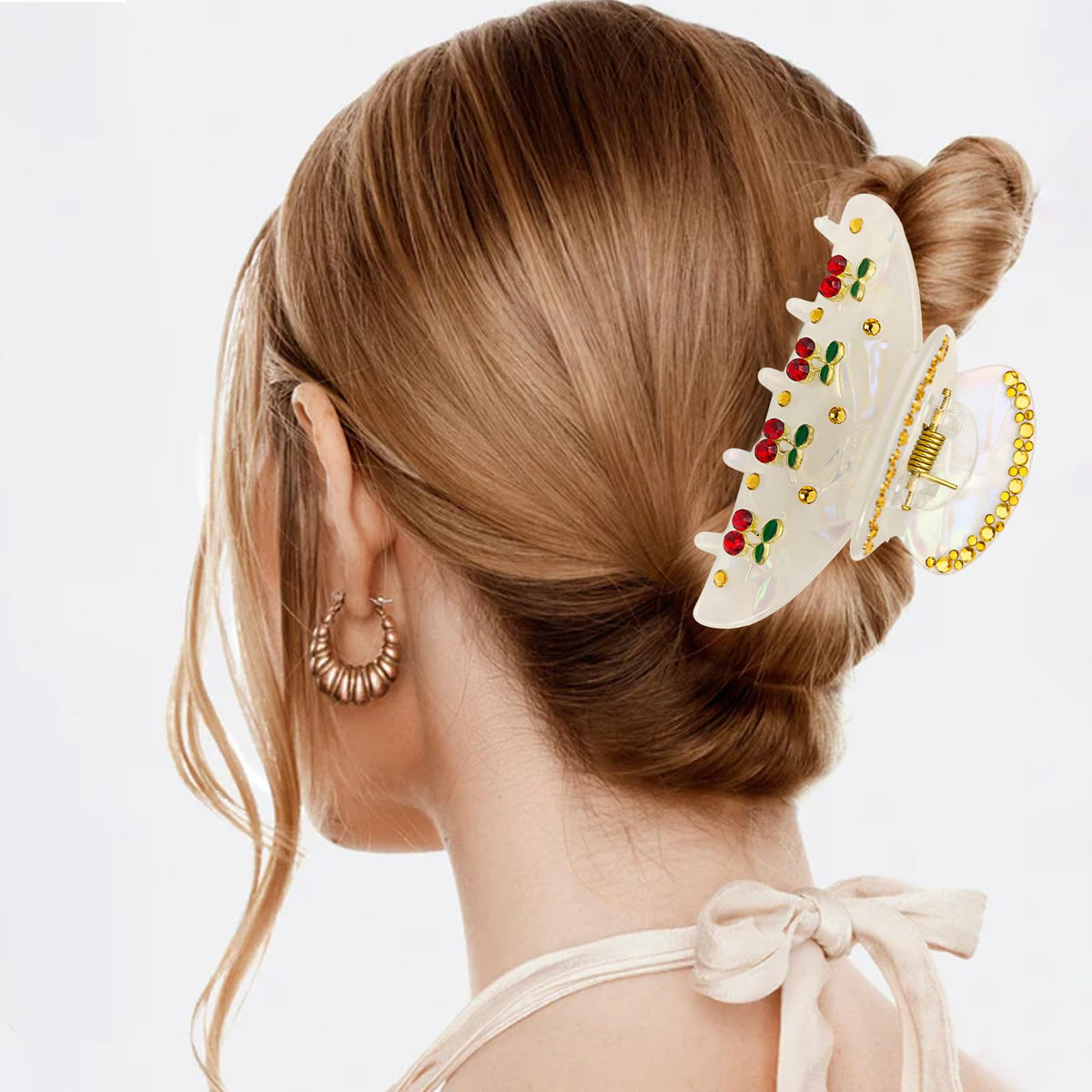 Hokoad pink fabric bows offer soft, playful touches for any style