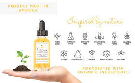 HOLISTIC APOTHECARY Black seed oil pour showcases premium nourishing blend.