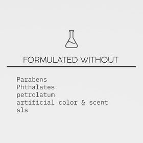 HOLISTIC APOTHECARY Ingredient label shows natural, hexane-free formula.