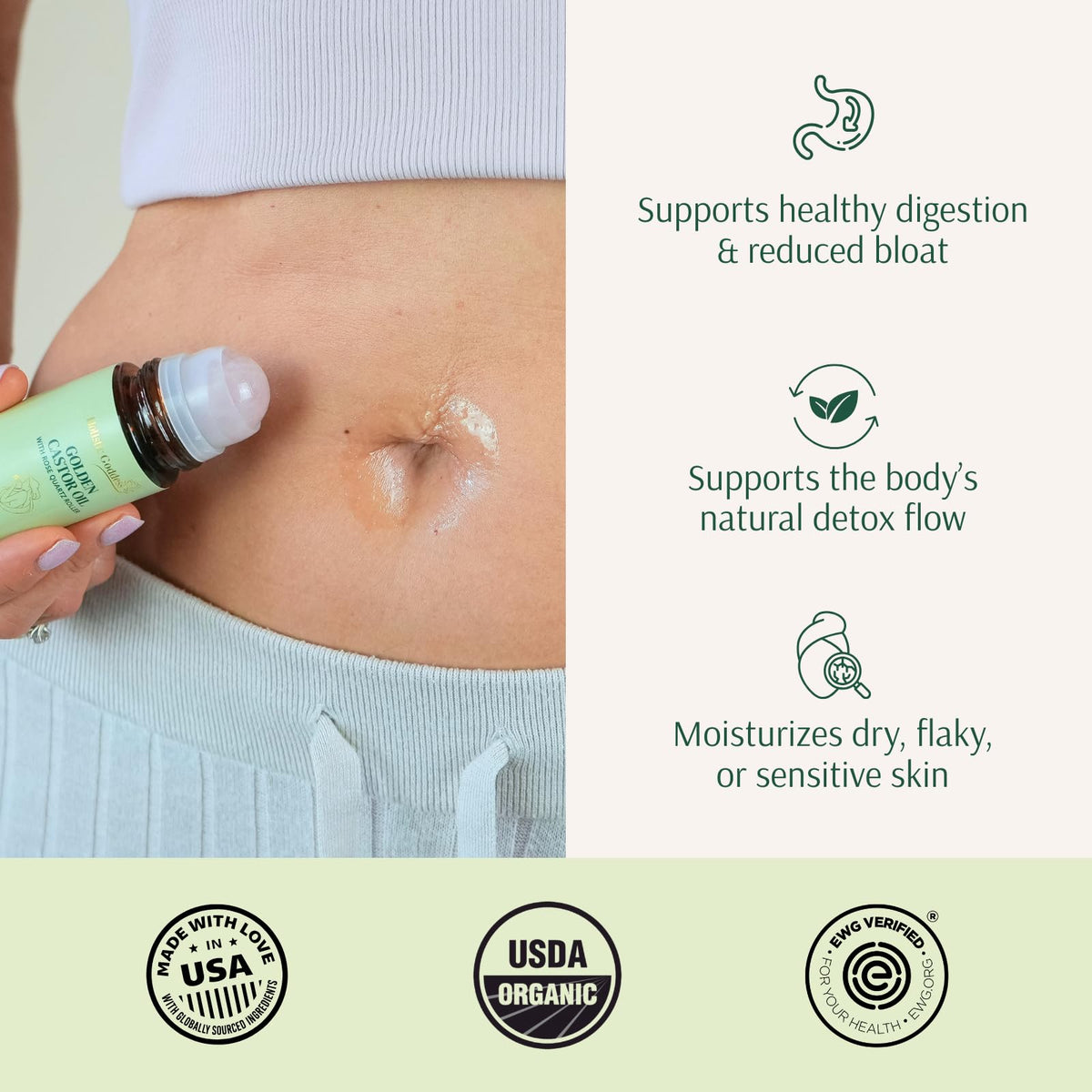 Holistic Goddess rose-quartz roll-on offers precise, mess-free application around eyes.