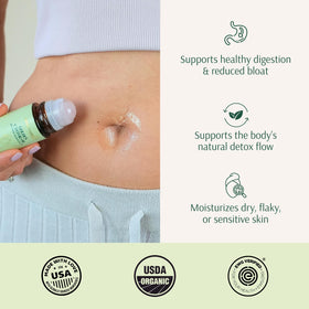 Holistic Goddess rose-quartz roll-on offers precise, mess-free application around eyes.