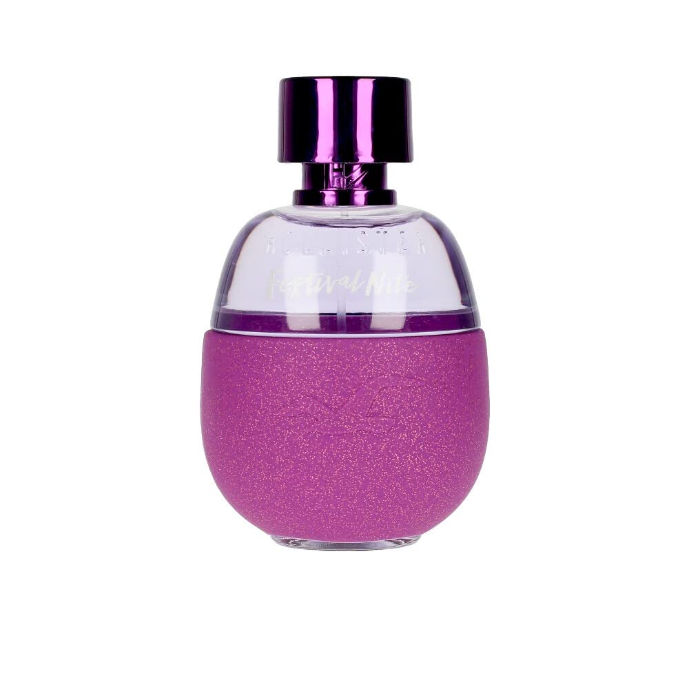 Hollister Festival Nite EDP bottle pour showing tropical notes and freshness