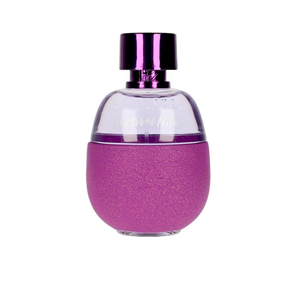 Hollister Festival Nite EDP bottle pour showing tropical notes and freshness