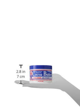 Applying Hollywood Beauty Cocoa Butter yields smooth, hydrated skin.