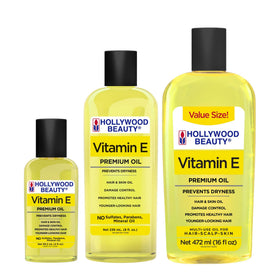 Hollywood Beauty Vitamin E Oil for nails supports healthy nails.