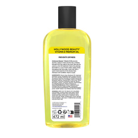 Hollywood Beauty Vitamin E Oil pour easy, precise application.