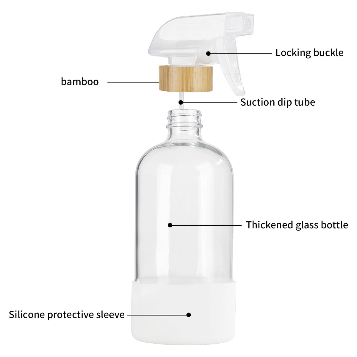 HOMBYS durable, eco-friendly construction ensures longevity and safe use with various liquids.