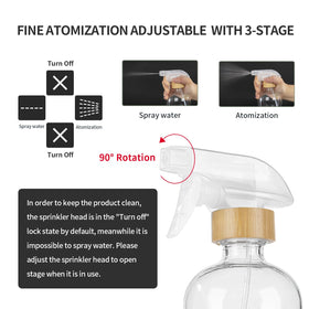 HOMBYS fine atomization delivers a uniform spray for efficient cleaning and gardening.