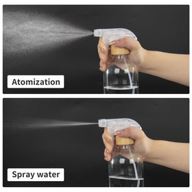 HOMBYS three-stage adjustable nozzle enables precise misting for plants and cleaning.