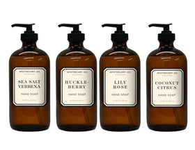 Home & Body Company Apothecary 101 Sea Salt Verbena bottle for refreshing hand washing.