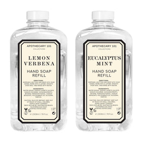 Home & Body Apothecary 101 lemon verbena refill bottle for long-lasting freshness