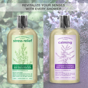 Home & Body Company Everyday Aromatherapy Duo packaging on shelf, ideal for gifting.