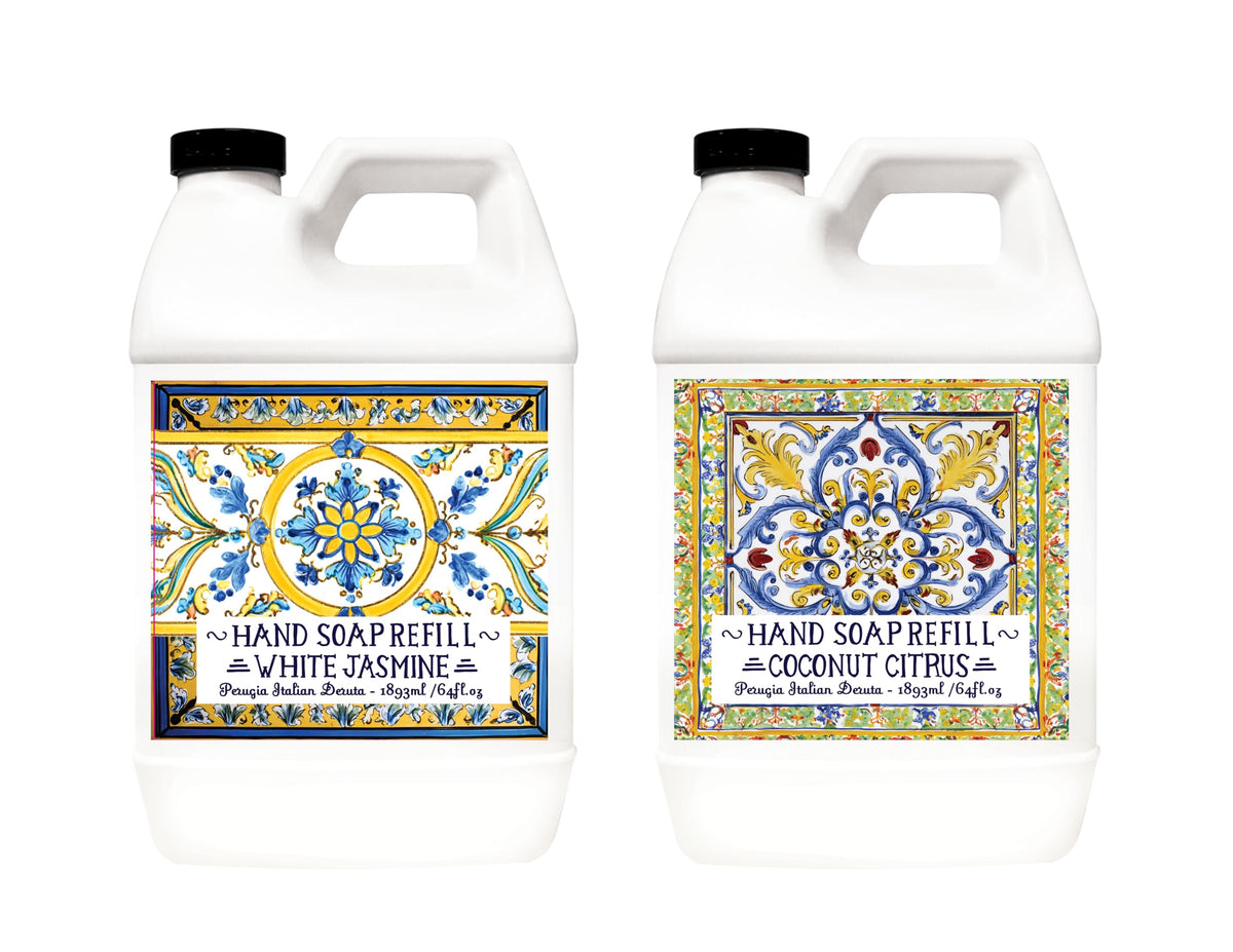 Home & Body Company Perugia White Jasmine refill bottle for elegant hand washing