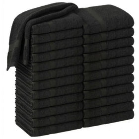HOME ESSENTIALS salon towel folded in bulk pack for professional use