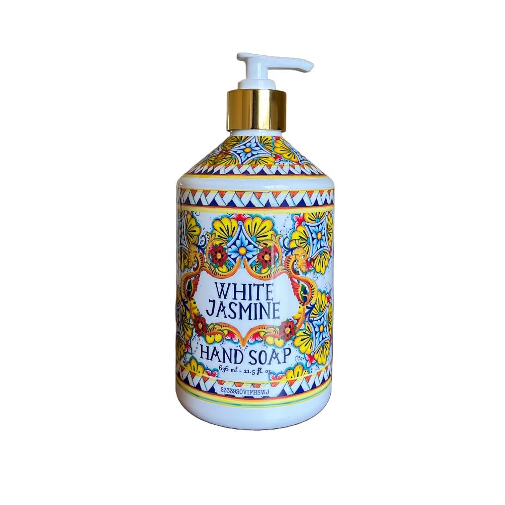 Villa Flora fragrance notes image highlights sea salt verbena and orange notes.