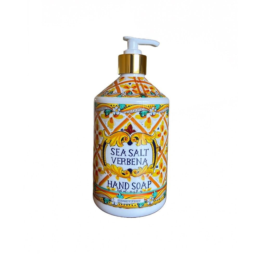 Villa Flora White Jasmine bottle brings a clean, inviting aroma to any sink.