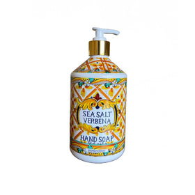 Villa Flora White Jasmine bottle brings a clean, inviting aroma to any sink.