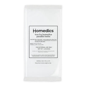 Homedics paraffin wax refill 2 lb unscented softens hands and feet