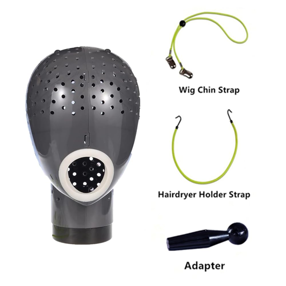 HOMEGOAL drying unit demonstrating inside-out wig drying