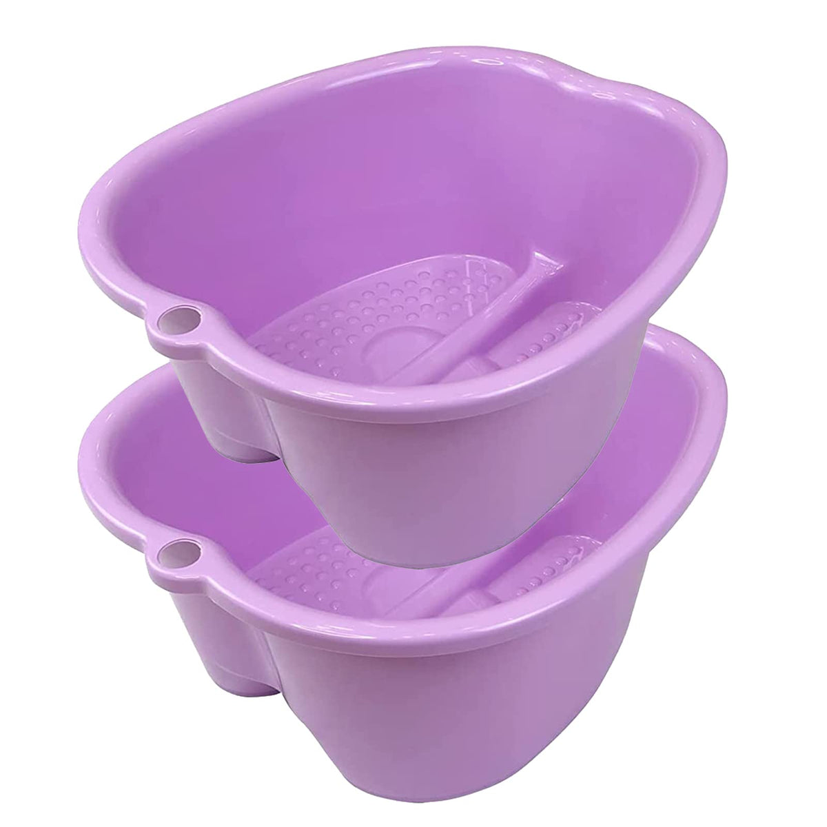 HOMELEX dual-pack foot bath basin for shared relaxation and convenience.