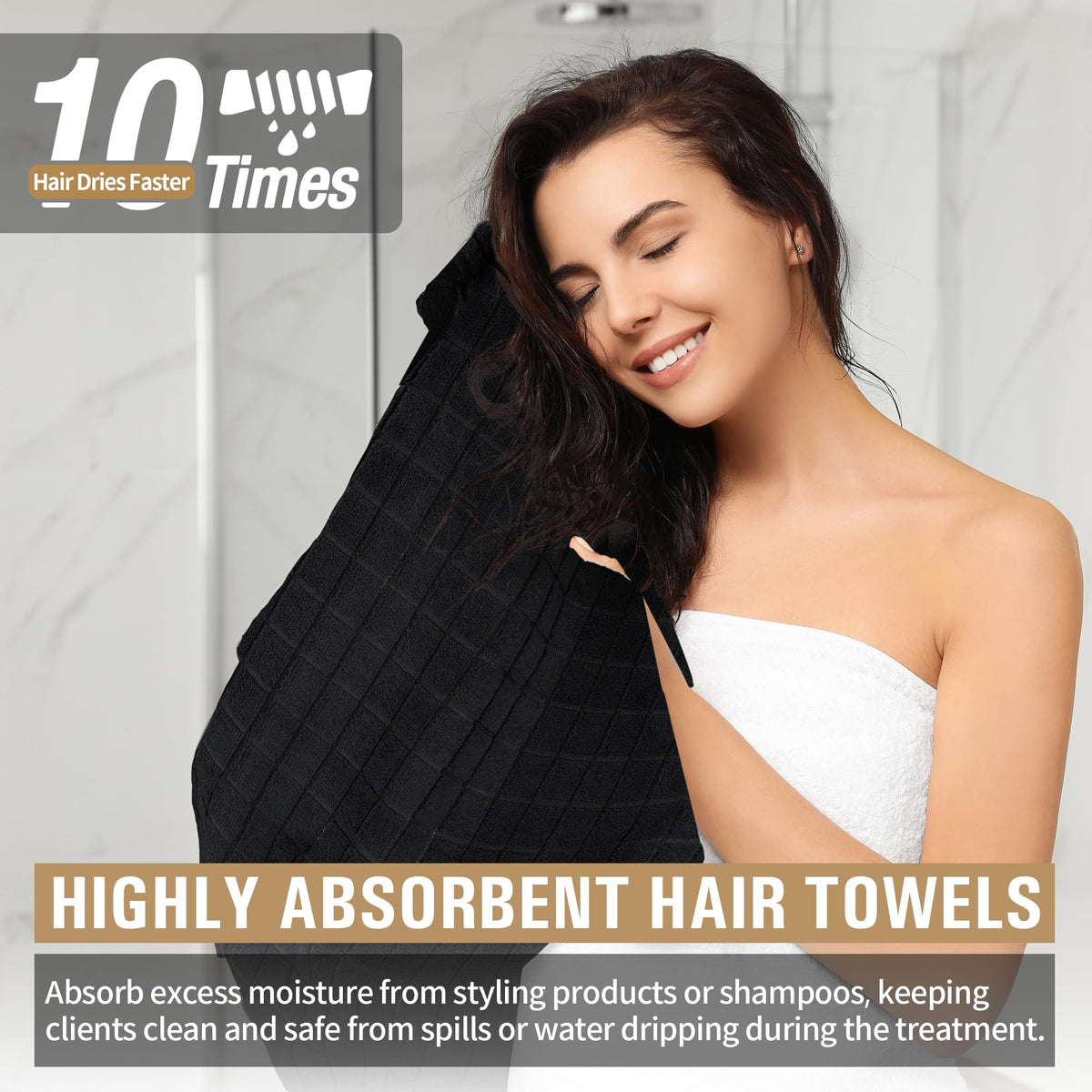 HOMERHYME gym towels, versatile workout companion for post-exercise cleanup