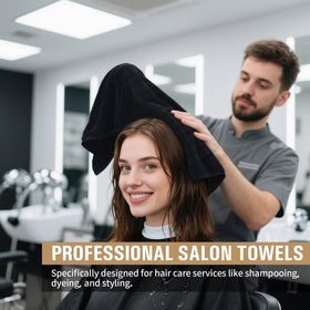HOMERHYME microfiber towels with quick-dry performance for spa and gym use