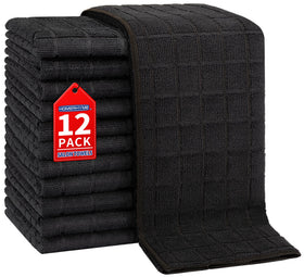 HOMERHYME salon towels bulk pack in soft microfiber for quick moisture absorption during services