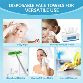 HOMEXCEL chemical-free wipes suitable for all skin types.
