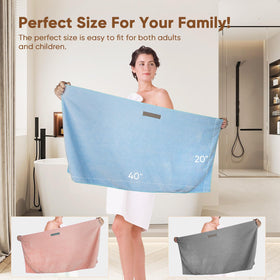 HOMEXCEL lightweight microfiber towel suited for gym and travel