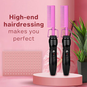 Homfu lightweight hot comb ready for on the go styling