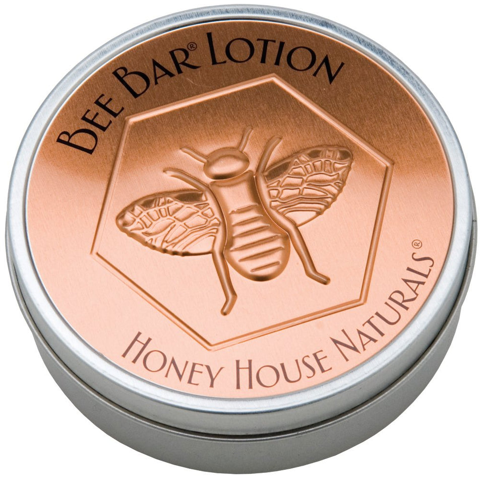 Honey House Naturals Hawaiian Bee Bar solid lotion for smooth, hydrated skin.