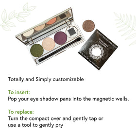 Honeybee Gardens 26mm pans compatibility lets you swap shades easily.