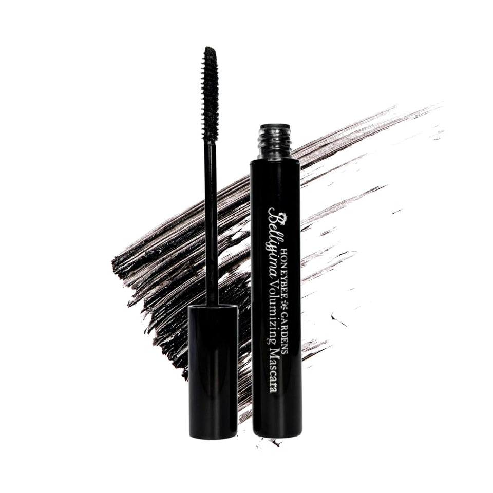 Honeybee Gardens Bellissima Mascara Black Lace tube offering long-lasting definition