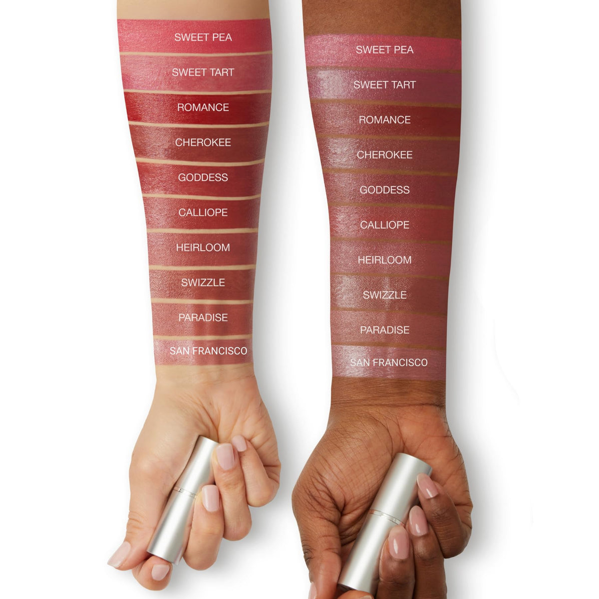 Inside-tube view emphasizes clean, gluten-free, vegan formula.