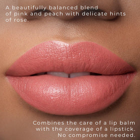 Honeybee Gardens long-lasting color payoff with mineral pigments for a polished lip look.