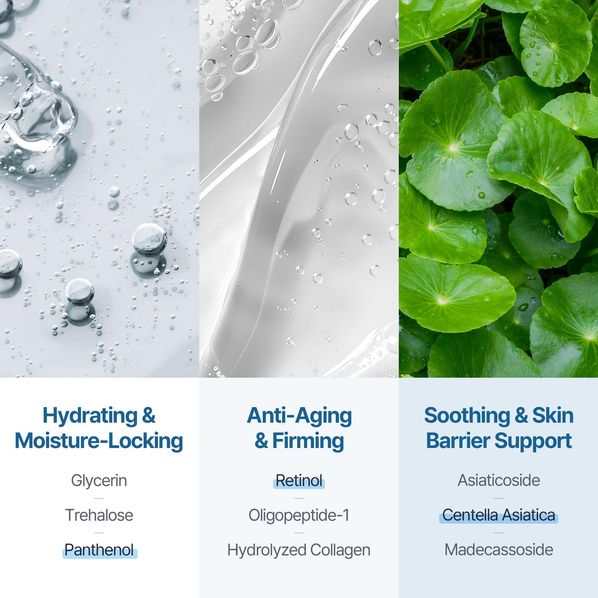 Honeydew Labs patch with retinol and peptides for skin nourishment.