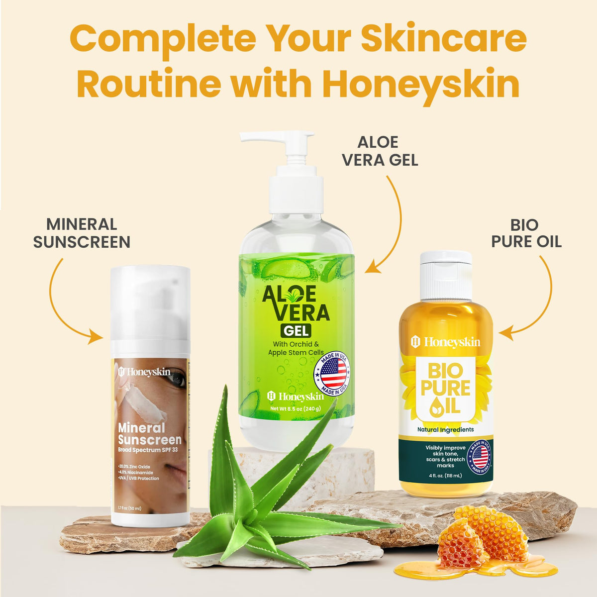 Honeyskin use across genders; suitable for both men and women with sensitive skin.