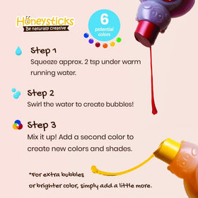 Honeysticks gift-ready set appeals to parents seeking gentle bath fun