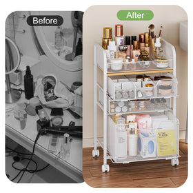Hongtamoya brush-holders drawer stores brushes and tools in one place