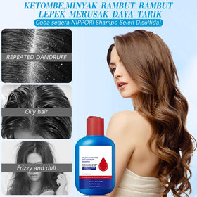 HONGYUNDA scalp massage and lather for thorough cleansing.